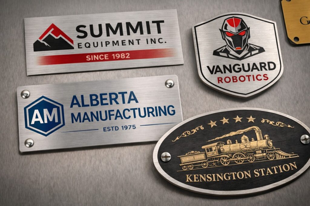 custom metal nameplates