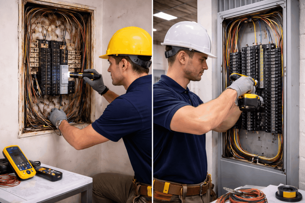 residential electrical panel upgrade