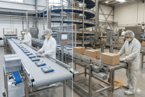 food packaging conveyor